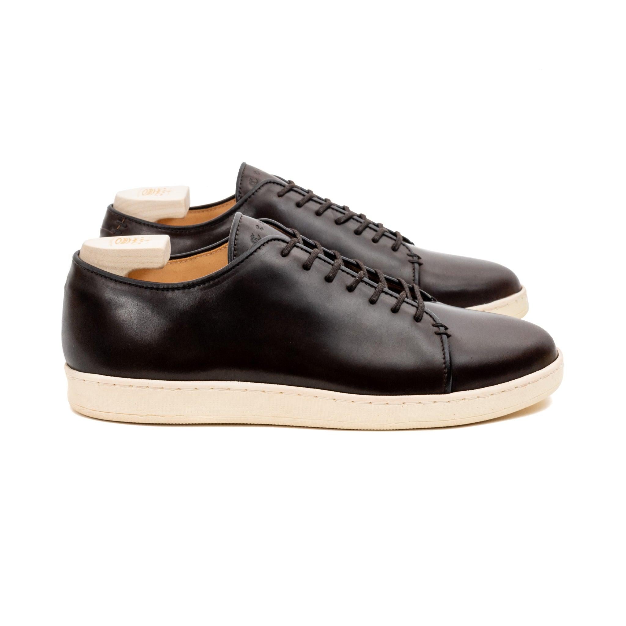Leather Crown Made in Italy Tennis Shoes. | Tennis shoes, Leather, Shoes